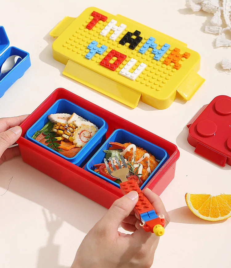 Bento Blocks Lunch Box compartiments