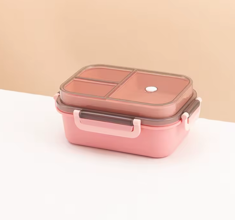 Lunch box Écologique Réutilisable rose