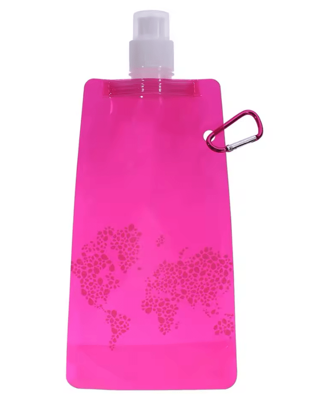 Gourde plastique pliable 480ml | Compressible - Lunch Box Boutique