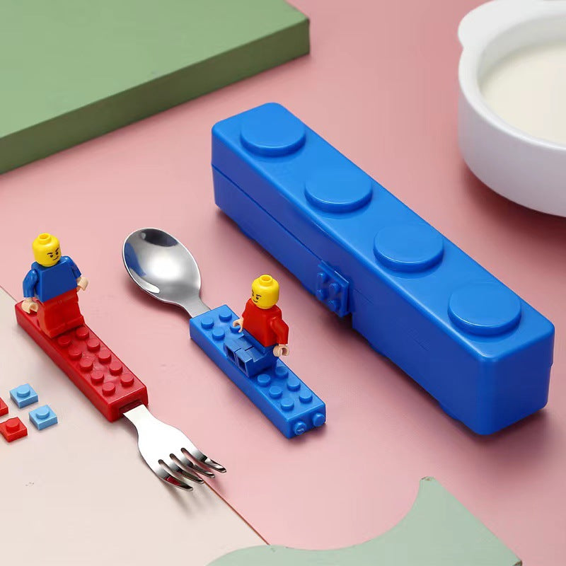 Bento Blocks Lunch Box couvert