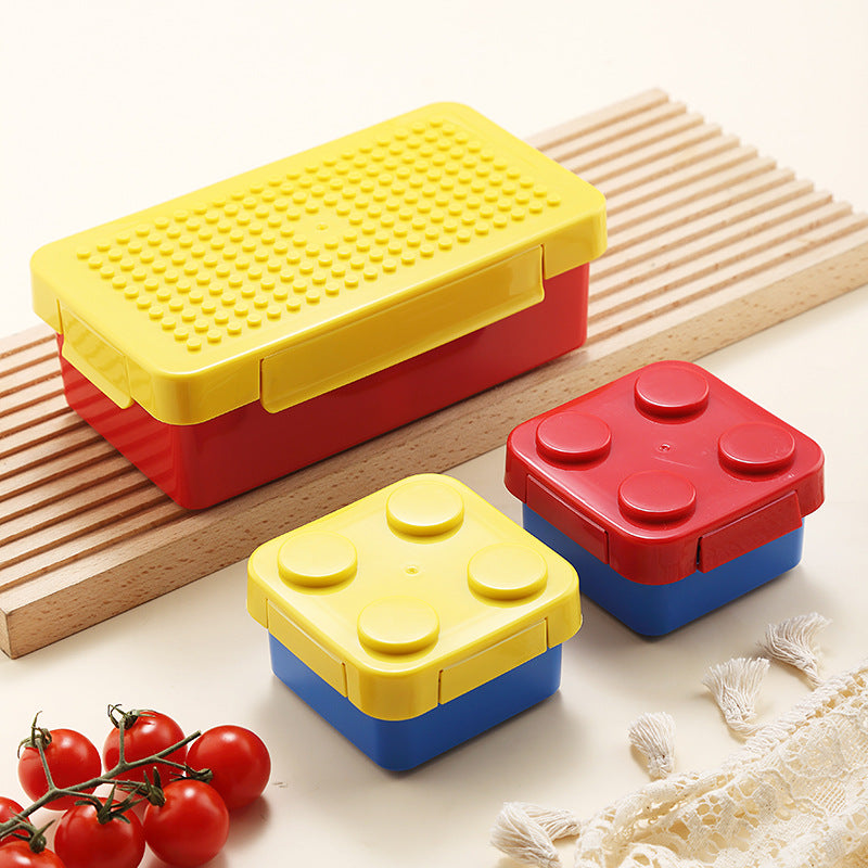 Bento Blocks Lunch Box jaune