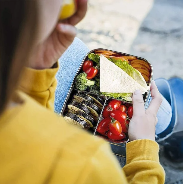 Bento Boîte à lunch en acier inoxydable repas frais