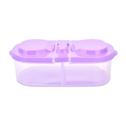 Boite a gouter 2 compartiments FreshBox violet