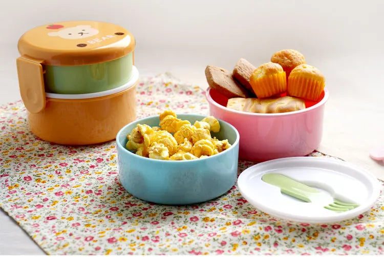 Boite a gouter enfant Design Kawaii gouter orange