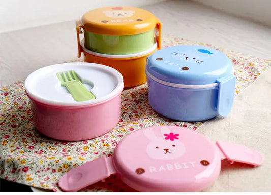 Boite a gouter enfant Design Kawaii variantes ensemble