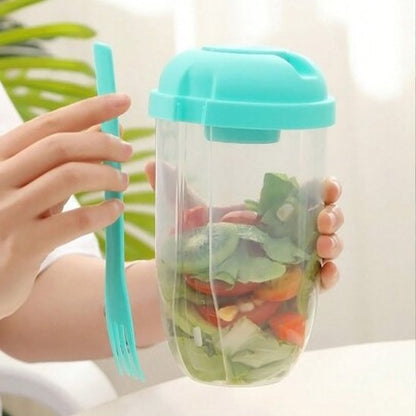 Boite a repas  SaladBox variante bleu