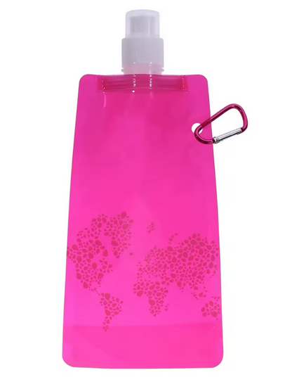 Gourde plastique pliable 480ml | Compressible