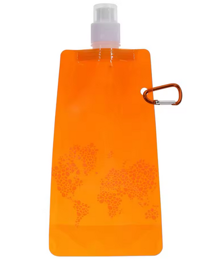 Gourde plastique pliable 480ml | Compressible