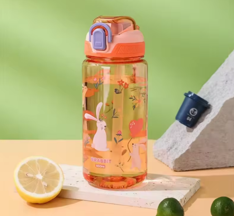 Gourde enfant anti-fuite | Colorée et ergonomique