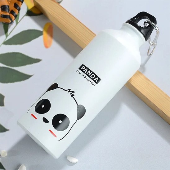 Gourde isotherme enfant ThermoFresh blanc panda