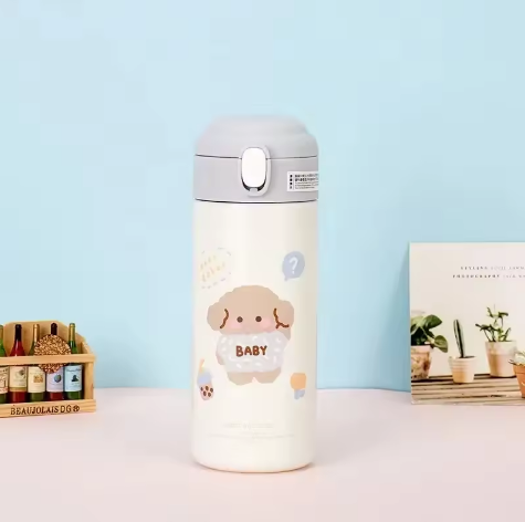 Gourde isotherme enfant Premium gris