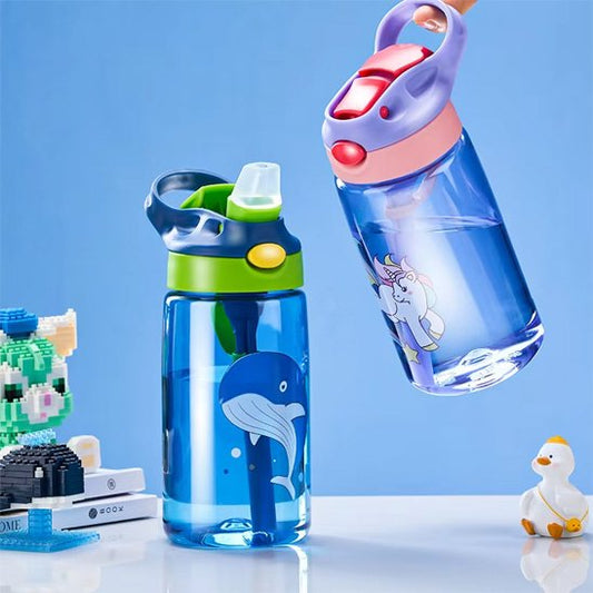 Gourde enfant Anti-fuite Colorée Sans BPA choix de motifs