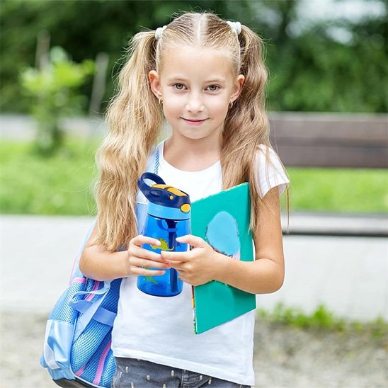 Gourde enfant Anti-fuite Colorée Sans BPA école