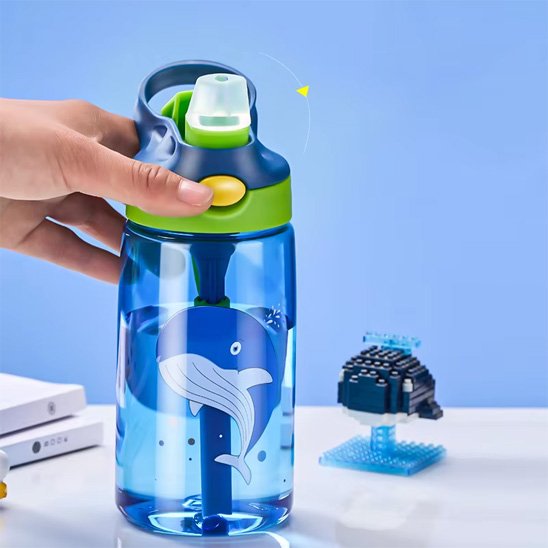 Gourde enfant Anti-fuite Colorée Sans BPA système anti-fuite