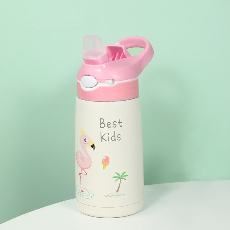 Gourde enfant Anti-fuite flamand rose