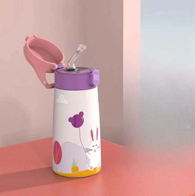 Gourde enfant Sans Fuite Colorée lapin