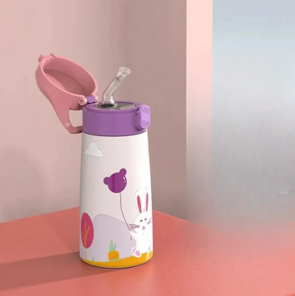 Gourde enfant Sans Fuite Colorée lapin