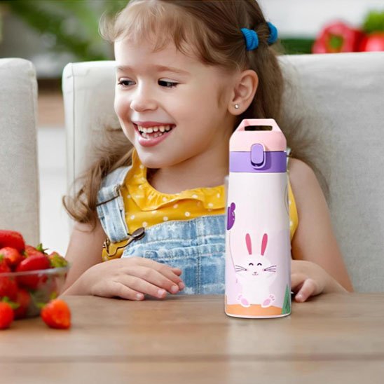 Gourde enfant Sans Fuite Colorée petite fille