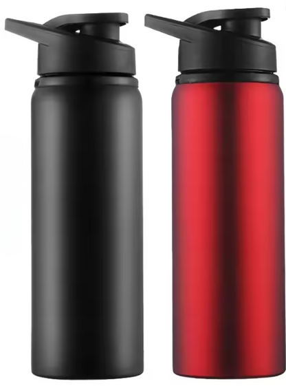 Gourdes isothermes Inox Premium
rouge et noir