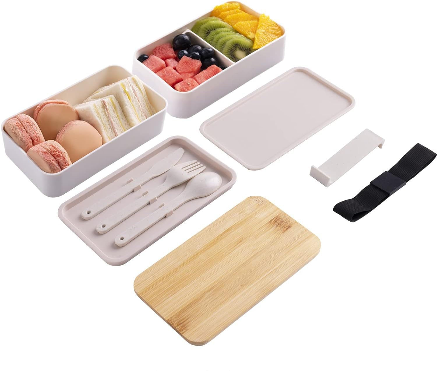Lunch Box Japonaise en Bambou accessoires