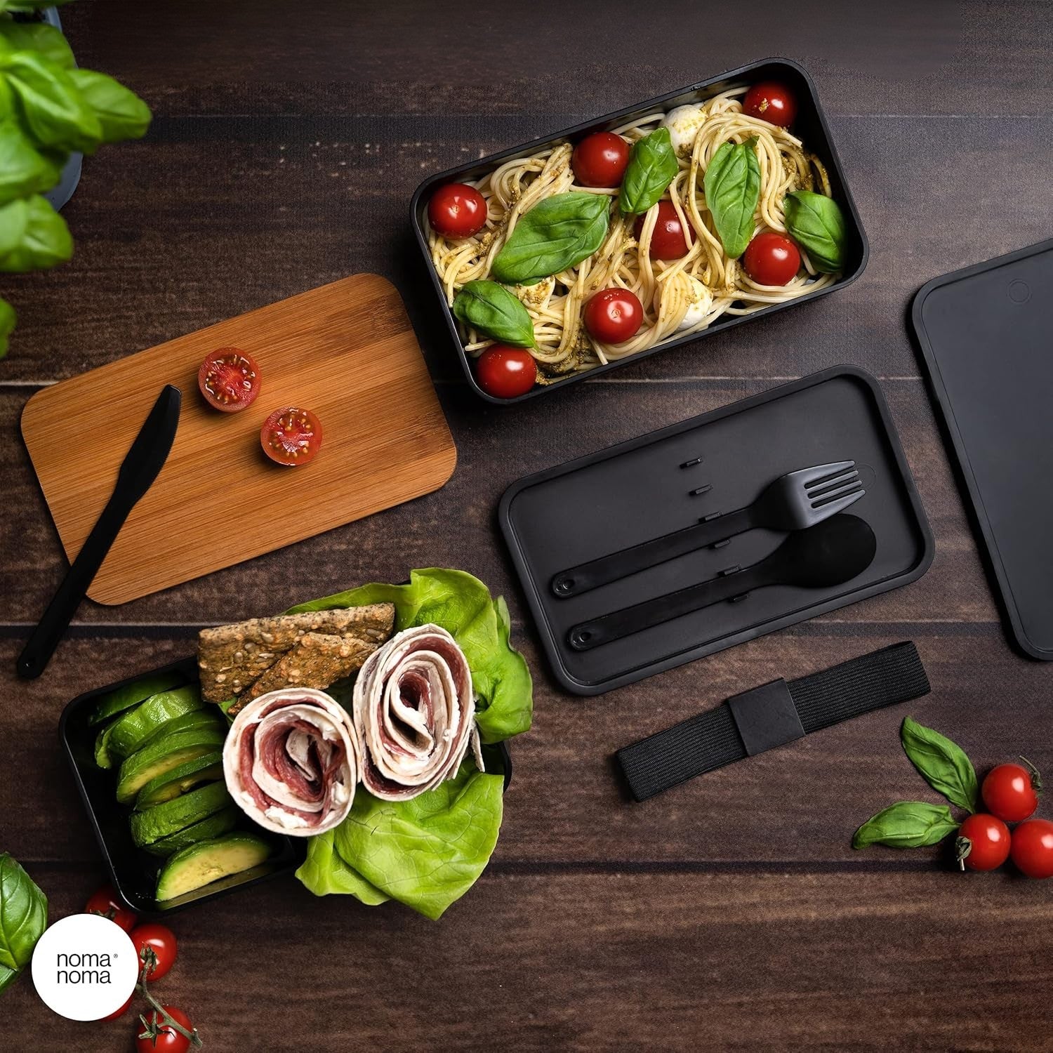 Lunch Box Japonaise en Bambou repas gourmand