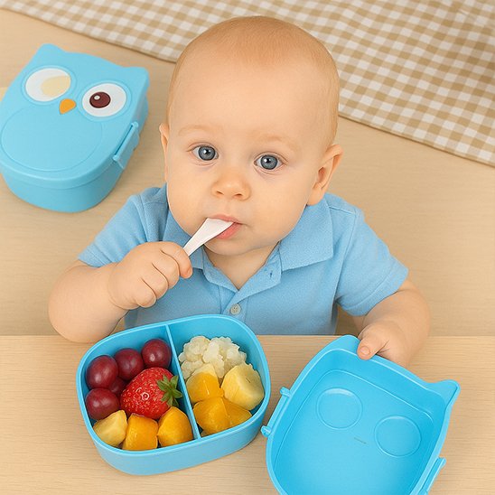 Lunch box enfant Hibou mignon boite repas