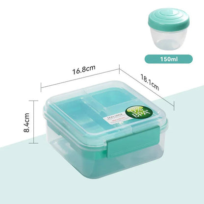 Lunch Box Modulable vert carre