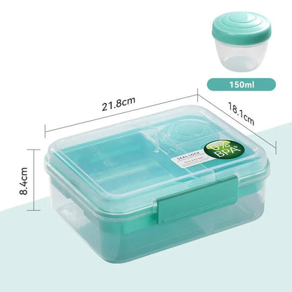 Lunch Box Modulable vert rectangle