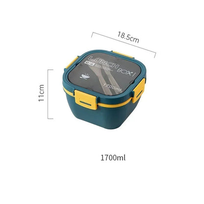 Lunch Box Seallock pour salade bleu grand