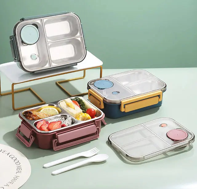 Lunch box Anti-fuite Compartimentee variantes