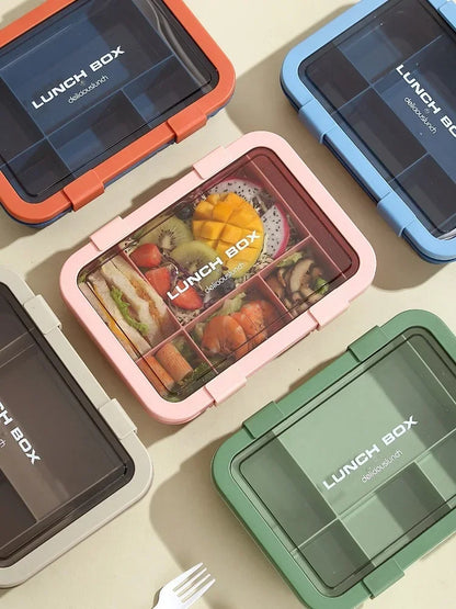 Lunch box | Premium 6-compartiments 1500ML compartiments fermee