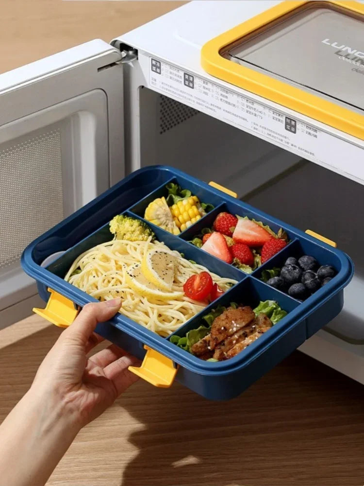 Lunch box | Premium 6-compartiments 1500ML compartiments microonde