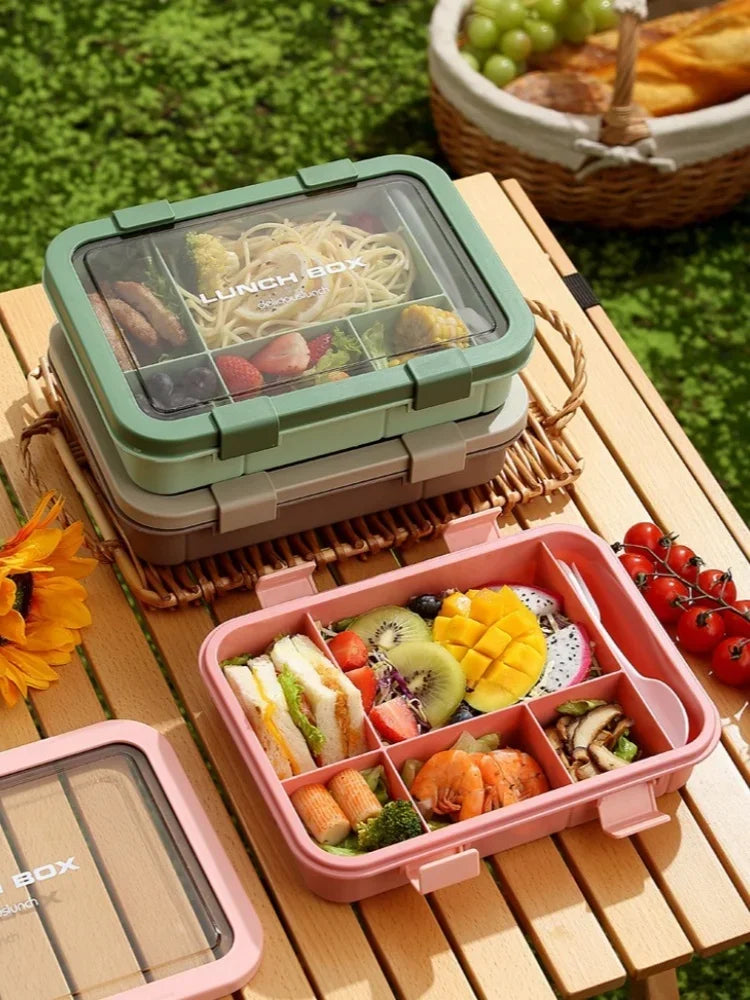 Lunch box | Premium 6-compartiments 1500ML compartiments repas nomade
