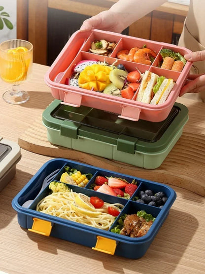 Lunch box | Premium 6-compartiments 1500ML compartiments variantes