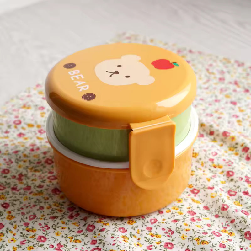 Lunch box enfant Design Étanche orange
