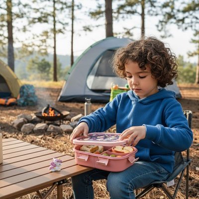Lunch box enfant HappyLunch camping