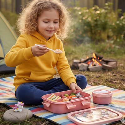Lunch box enfant HappyLunch fillette