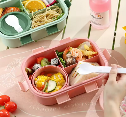 Lunch box enfant HappyLunch rose lunch