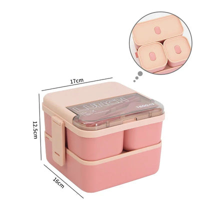 Lunchbox DuoFresh double rose