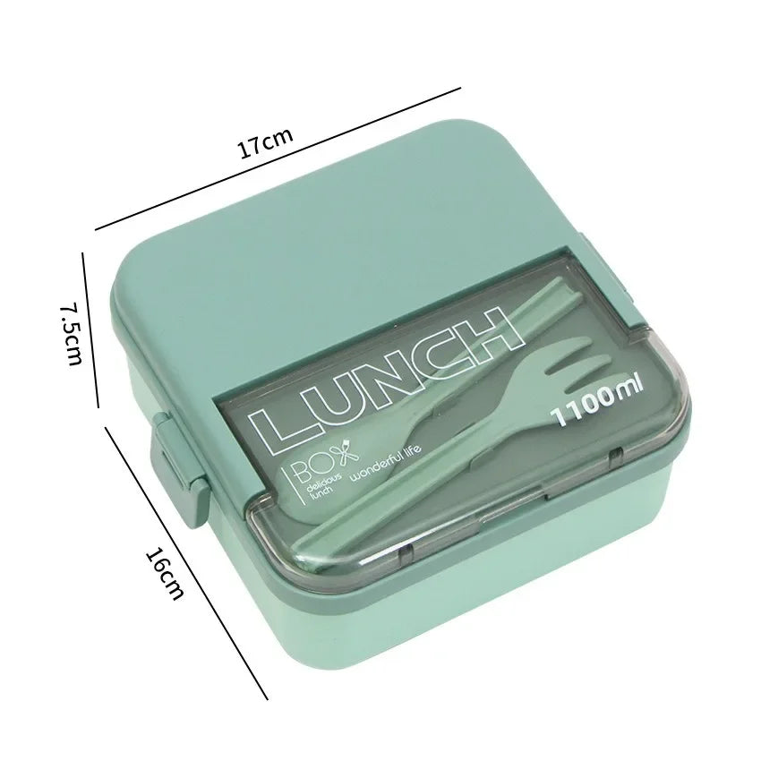 Lunchbox DuoFresh simple vert
