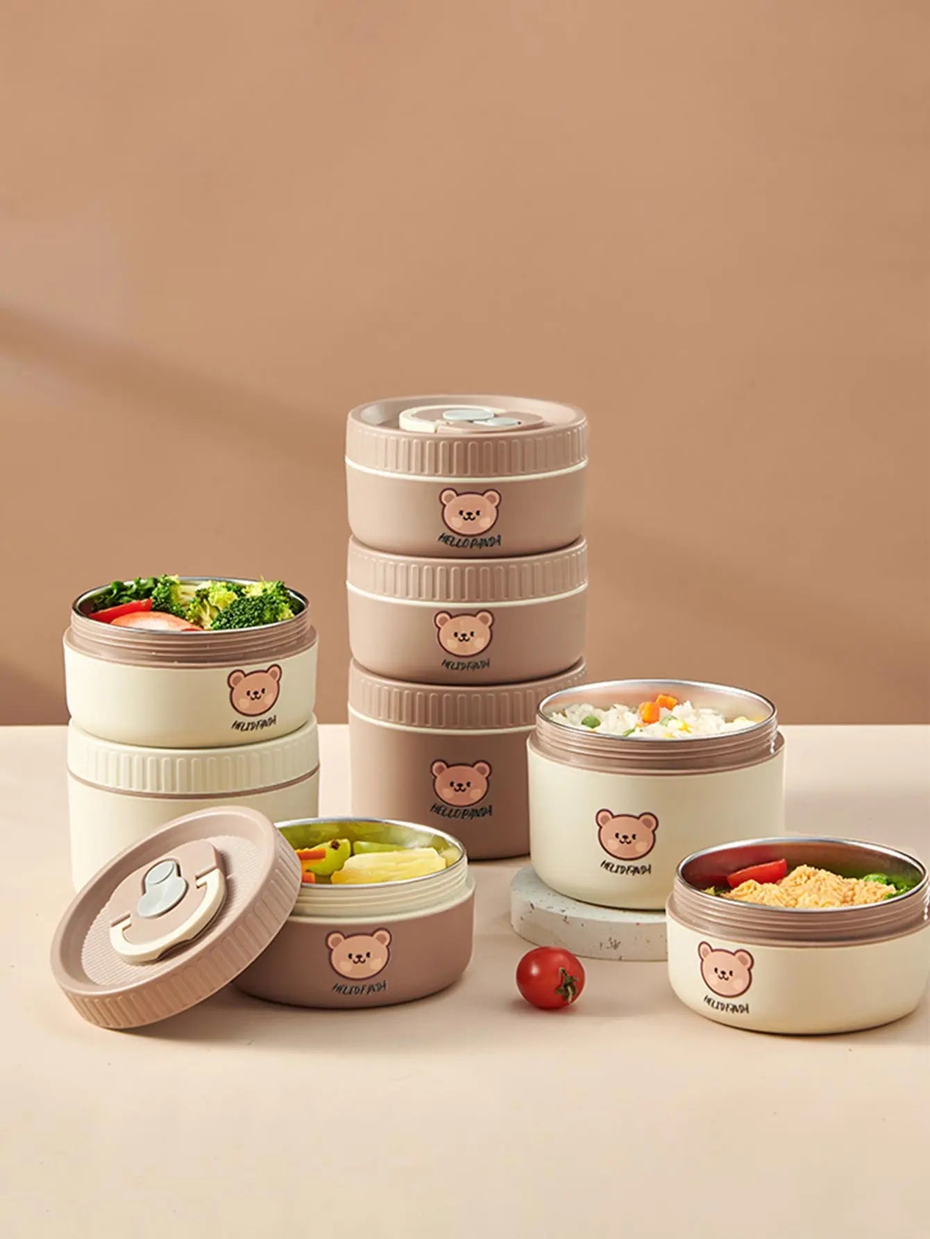 Boite repas isotherme | Kawaii Ourson - Lunch Box Boutique