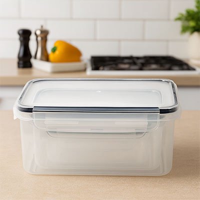 boite pour repas Hermetique eco transparente