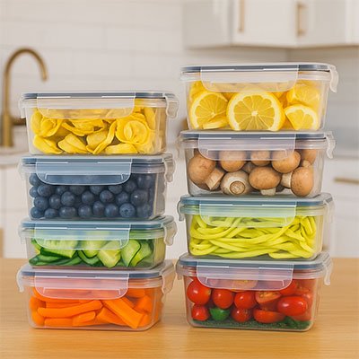 boite pour repas Hermetique eco transparente aliments