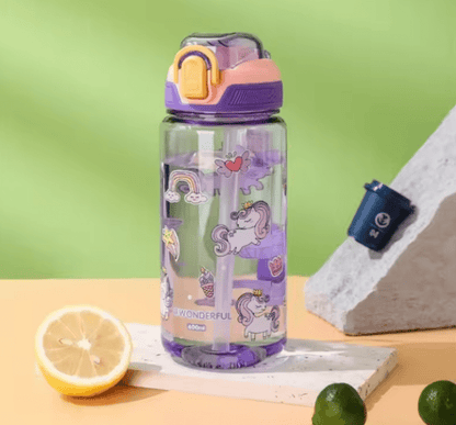 Gourde enfant anti - fuite | Colorée et ergonomique - Lunch Box Boutique