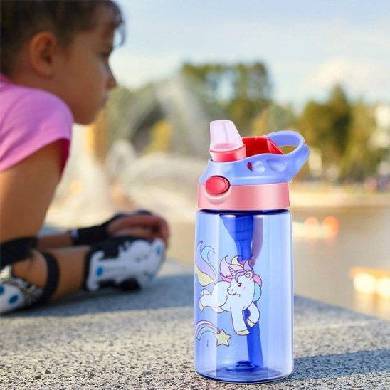 Gourde enfant | Anti - fuite Colorée Sans BPA - Lunch Box Boutique