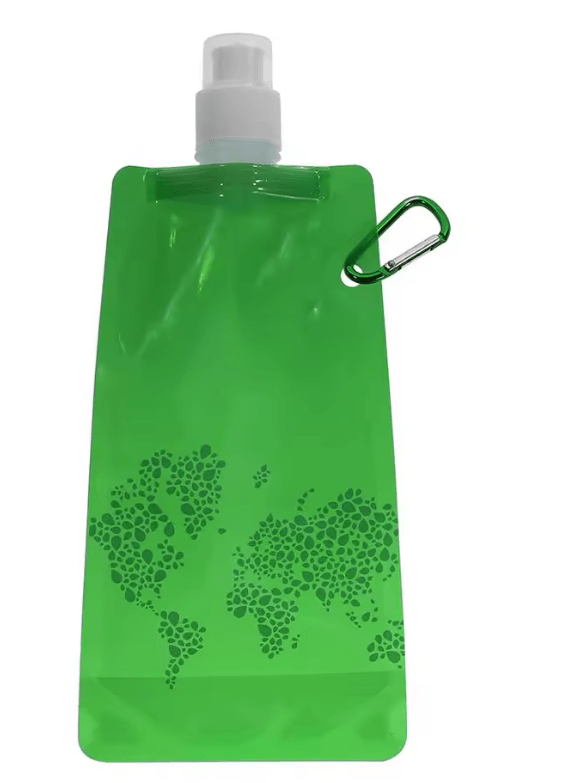 Gourde plastique pliable 480ml | Compressible - Lunch Box Boutique