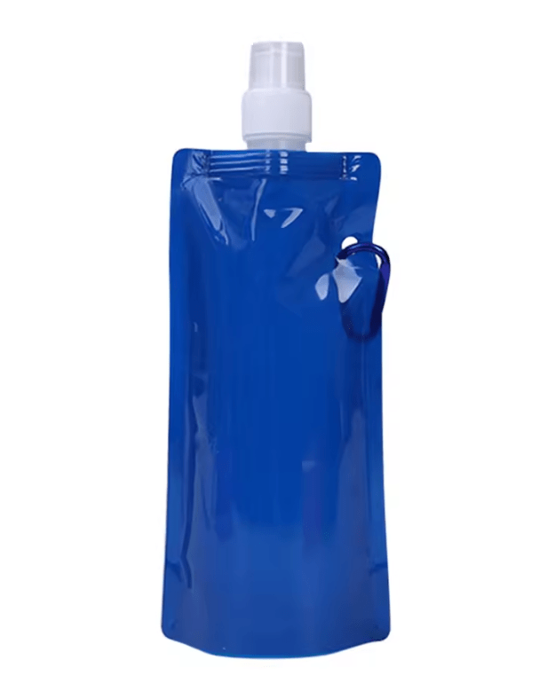 Gourde plastique pliable 480ml | Compressible - Lunch Box Boutique