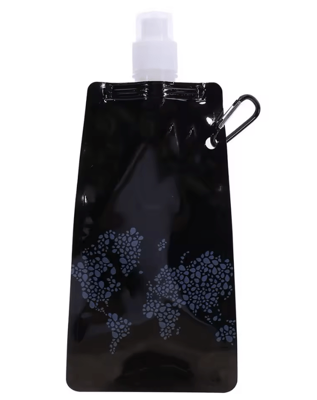 Gourde plastique pliable 480ml | Compressible - Lunch Box Boutique