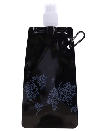 Gourde plastique pliable 480ml | Compressible - Lunch Box Boutique