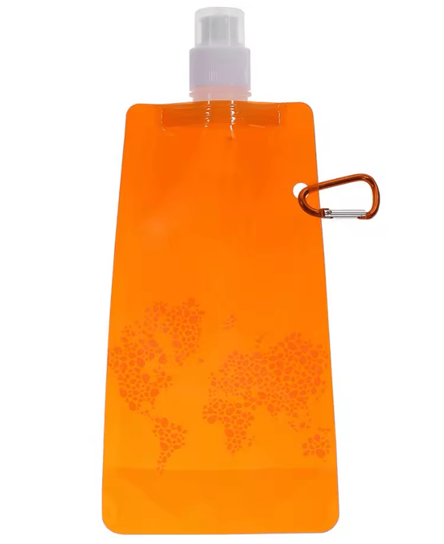 Gourde plastique pliable 480ml | Compressible - Lunch Box Boutique